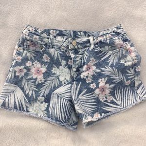 Cherokee Girls’ Denim Shorts, size XL